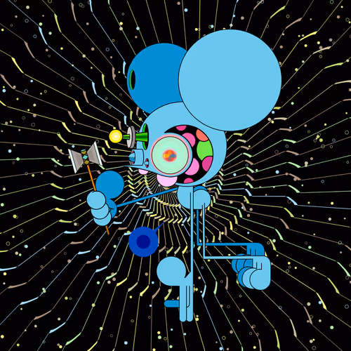 Neogen Space Monkeys By Dalek X Generative Artwork
