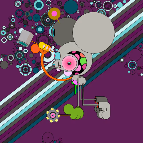 Neogen Space Monkeys By Dalek X Generative Artwork