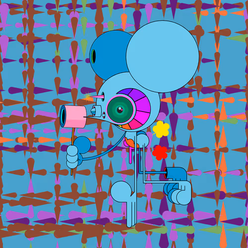 Neogen Space Monkeys By Dalek X Generative Artwork