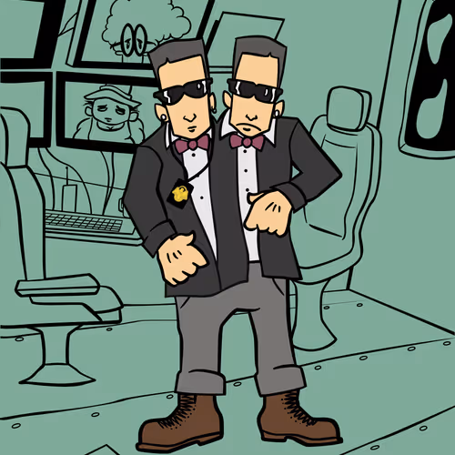Agents Brown And Knows By Mr Kaves