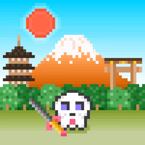 Joi Ito × Kawaii SKULL Collection Mt Fuji #30