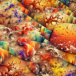 The Symphony of Colors (With AI Generated Music)