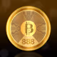 NFT Pixel Project: Gold Coin #888