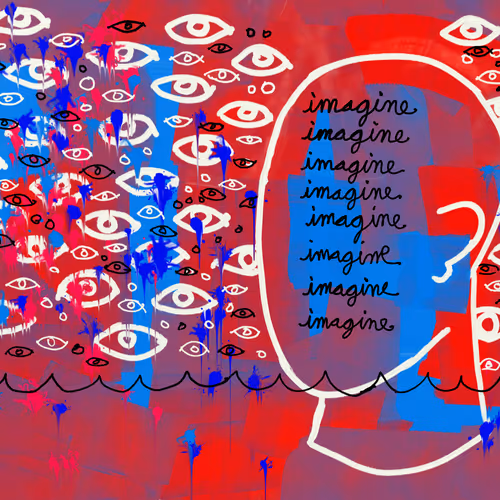 you swim in your imagination