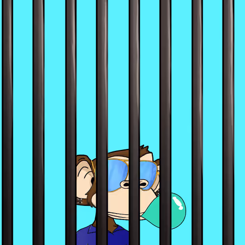 Jailed Baby Ape Club #7502