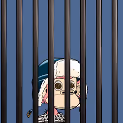 Jailed Baby Ape Club #7487