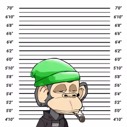 Jailed Baby Ape Club #3542