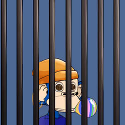 Jailed Baby Ape Club #2406