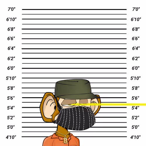 Jailed Baby Ape Club #4796