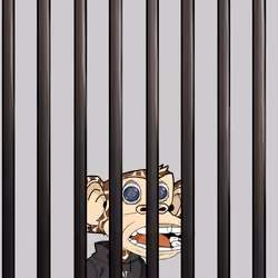 Jailed Baby Ape Club #1087