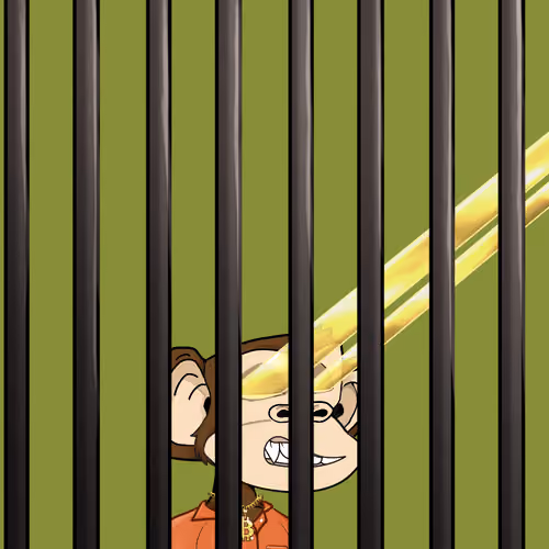 Jailed Baby Ape Club #8915