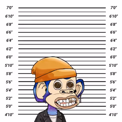 Jailed Baby Ape Club #8156