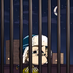Jailed Baby Ape Club #8647