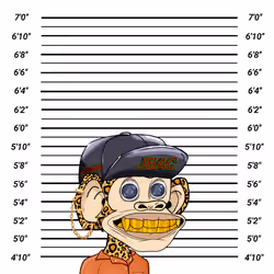 Jailed Baby Ape Club #4289
