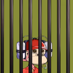 Jailed Baby Ape Club #7254