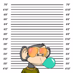 Jailed Baby Ape Club #8150