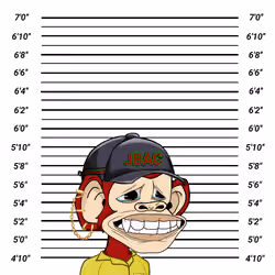 Jailed Baby Ape Club #7390