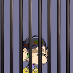 Jailed Baby Ape Club #8332