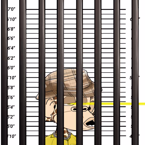 Jailed Baby Ape Club #1791