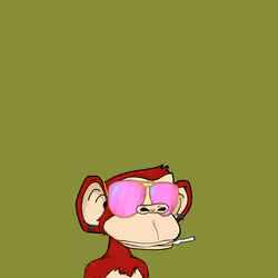 Jailed Baby Ape Club #6016