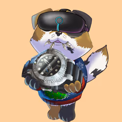 CAWS Timepiece #195