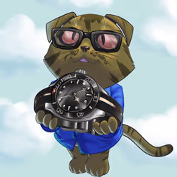 CAWS Timepiece #414