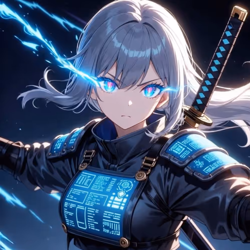 Cyber Anime AI Warriors