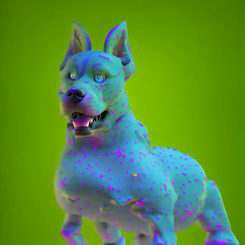 3D Mutant Hound 25