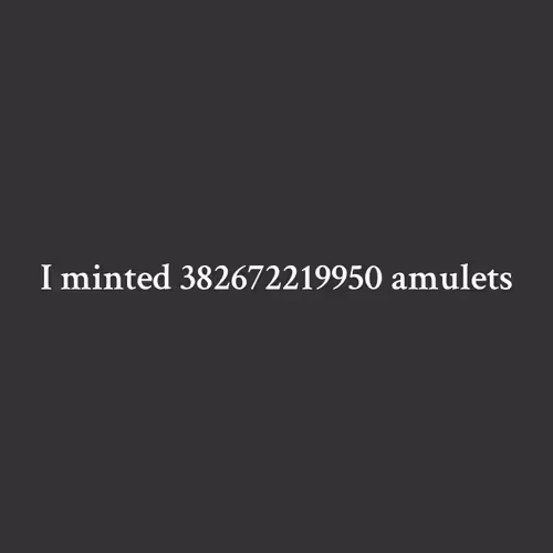 Amulets V4