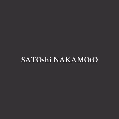 Satoshi Nakamoto
