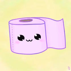 Toily, cute toilet paper