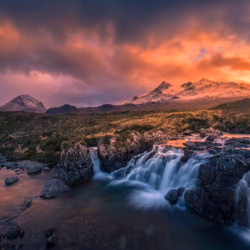 UNDER A BURNING SKY
