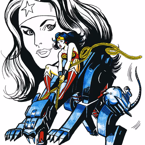 The Amazonian Princess and the Panther