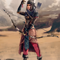 Naima, the archer of the Loulan Kingdom