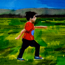 I remember running