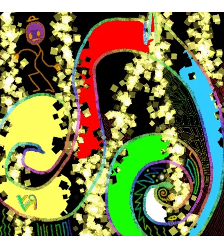 "Subatomic Exploration" by Richard F. Yates (Holy Fool)