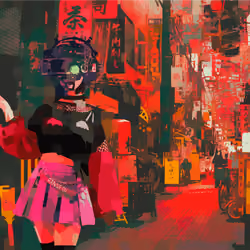 Cyberpunk Catwalk