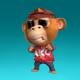 Gangster Bad Ape Kids 81