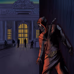 G.H.O.S.T. [INTERLUDE] COMIC ART #1