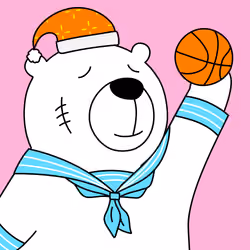 Party Polar Bear #2215