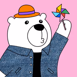 Party Polar Bear #1441