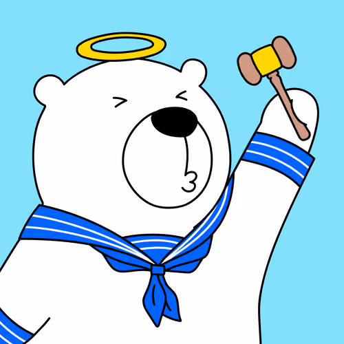 Party Polar Bear #2044