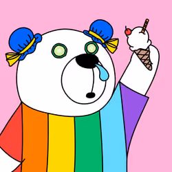 Party Polar Bear #2906