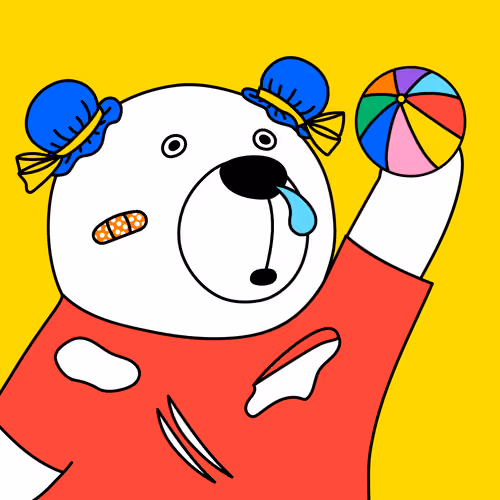 Party Polar Bear #1110