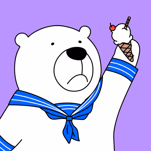 Party Polar Bear #3216