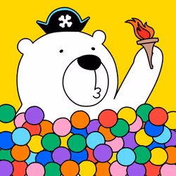 Party Polar Bear #1433