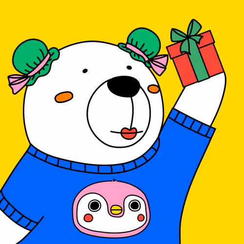 Party Polar Bear #3021