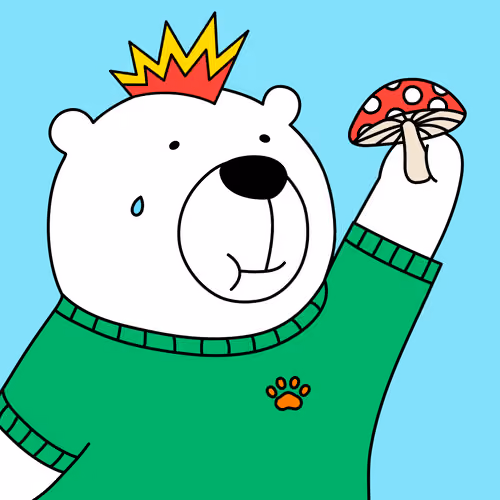 Party Polar Bear #3417