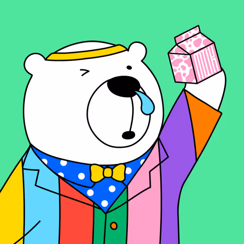 Party Polar Bear #2404
