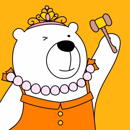 Party Polar Bear #1254